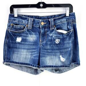 Gap Booty Denim Destroyed Jean Shorts 100% Cotton